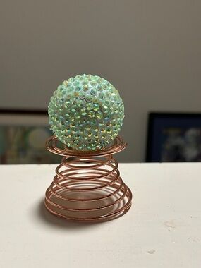 rhinestone golf ball home decoration